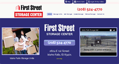 Desktop Screenshot of idahofallsstorageunits.com